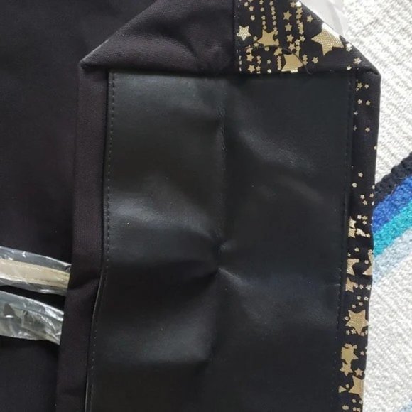 ✨NEW✨VICTORIA SECRET LARGE CANVAS EXCLUSIVE ANGEL TOTE BAG - GOLD START NYC 2018 - Picture 7 of 10